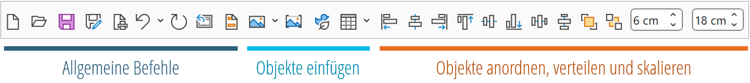 Die vorkonfigurierte Schnellzugriffsleiste mit 25 Befehlen können Sie in Ihr PowerPoint importieren