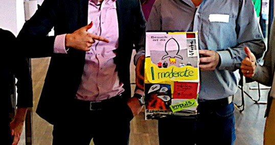 Product Box für einen digitalen Moderator