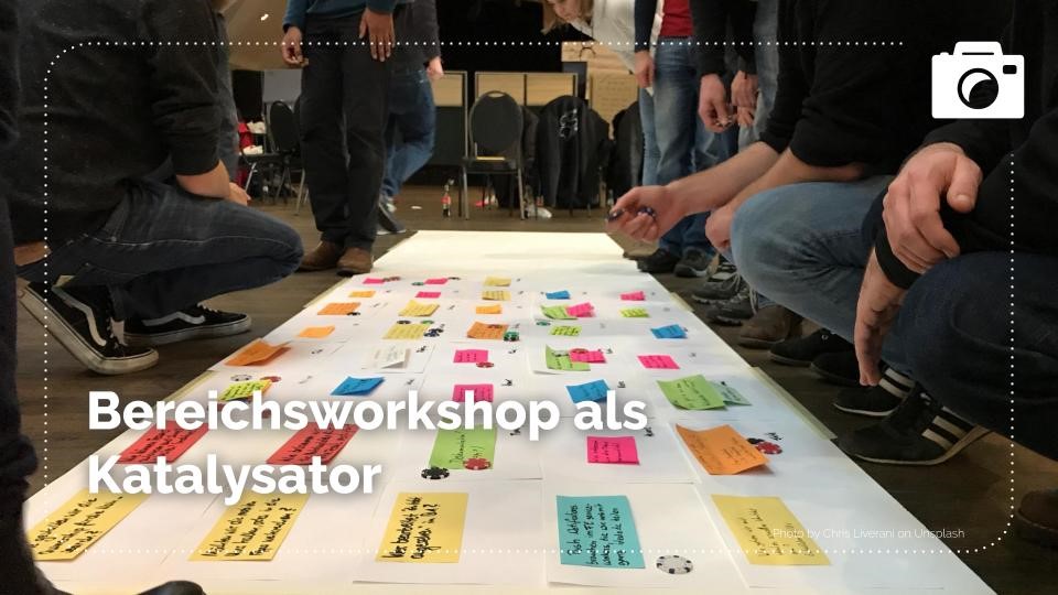 Abteilungsworkshop diente als Katalysator