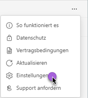 Über den Punkt "Einstellungen" lassen sich die verschiedenen App-Features bequem anpassen