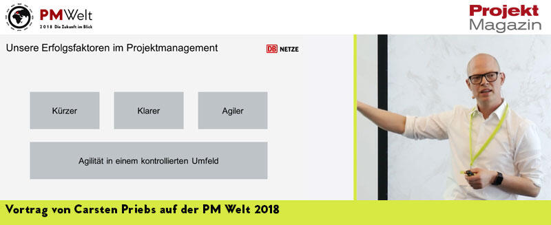 Vortrag von Carsten Priebs auf der PM Welt 2018 Vortrag von Carsten Priebs auf der PM Welt 2018