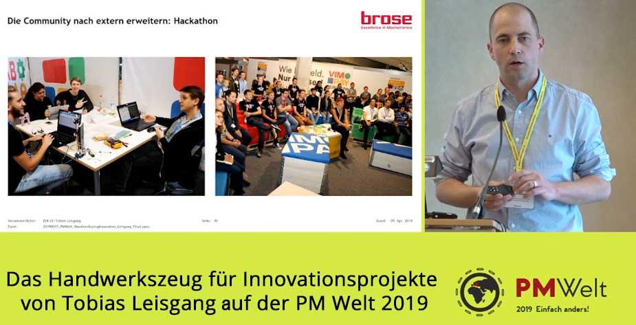 Das Handwerkszeug für Innovationsprojekte Unser Referent stellt drei Werkszeuge für erfolgreiche Innovationsprojekte vor