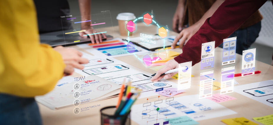 Eine agile Transition mit Design Thinking 