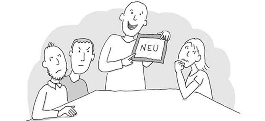 Neues einführen und dabei die Menschen mitnehmen