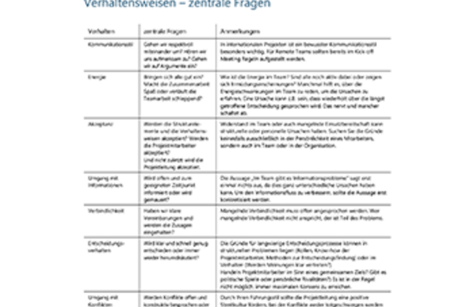 Zentrale Fragen Zentrale Fragen