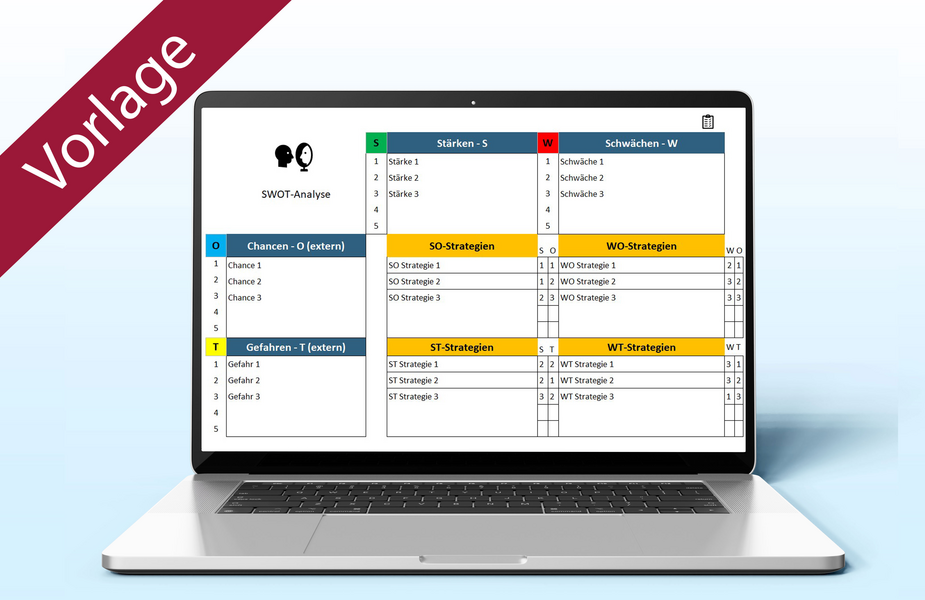 SWOT-Analyse Vorlage Excel