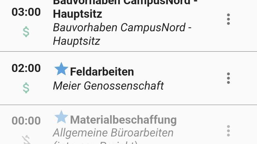 App - Tätigkeiten