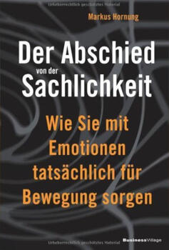 Buch: Der Abschied von der Sachlichkeit