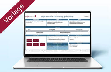 Projektsteckbrief – One Pager | Vorlage PowerPoint & Word