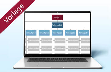 Projektstrukturplan erstellen | Vorlage PowerPoint