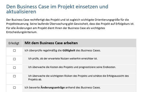 Tool Business Case | Checkliste Word & PDF