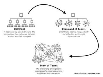 Cross-funktionale Team of Teams bewältigen Komplexität