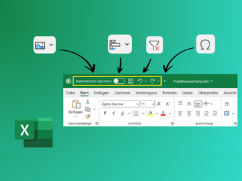Excel – diese Befehle gehören in Ihre Schnellzugriffsleiste