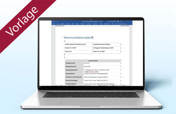 Kommunikationsplan für Projekte 