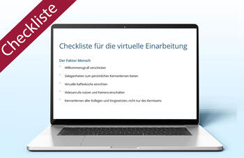 Remote Onboarding Checkliste